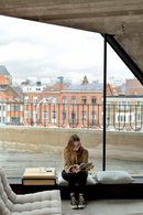 Oak Square Side Table | Ethnicraft Monolit | Oroatrade.com