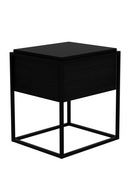 Black Oak Minimalist Nightstand | Ethnicraft Monolit | Oroatrade.com
