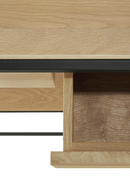 Rectangular 2-Drawer Console Table | Ethnicraft | Oroatrade.com