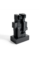 Contemporary Mahogany Sculpture | Ethnicraft Block | Oroatrade.com
