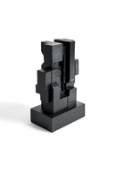 Contemporary Mahogany Sculpture | Ethnicraft Block | Oroatrade.com