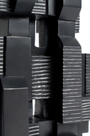 Contemporary Mahogany Sculpture | Ethnicraft Block | Oroatrade.com