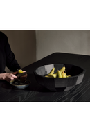 Black Mahogany Modern Bowl | Ethnicraft Striped | Oroatrade.com