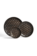 Brown Mahogany Bowl Set (3) | Ethnicraft Tampa | Oroatrade.com