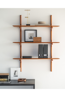 Varnished Mahogany Wall Shelf | Ethnicraft PI | Oroatrade.com