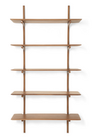 Varnished Mahogany Wall Shelf | Ethnicraft PI | Oroatrade.com