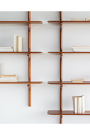 Varnished Mahogany Wall Shelf | Ethnicraft PI | Oroatrade.com