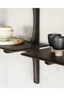 Brown Mahogany Wall Shelf | Ethnicraft PI | Oroatrade.com