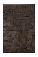 Wooden Geometric Relief Wall Art | Ethnicraft Bricks | Oroatrade.com