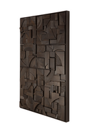 Wooden Geometric Relief Wall Art | Ethnicraft Bricks | Oroatrade.com