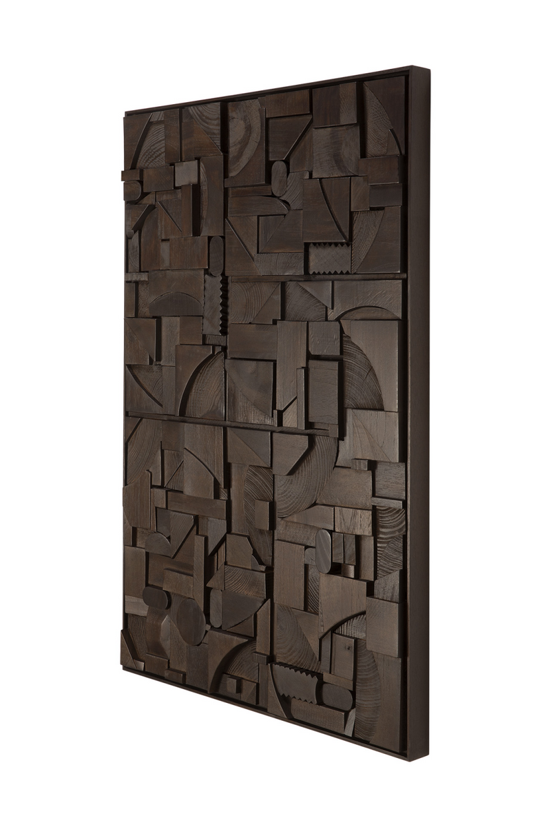 Rectangular Puzzle Wall Art | Ethnicraft Bricks | Oroatrade.com