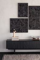 Square Puzzle Wall Art | Ethnicraft Bricks | Oroatrade.com