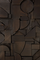 Square Puzzle Wall Art | Ethnicraft Bricks | Oroatrade.com