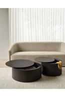 Round Storage Coffee Table | Ethnicraft Roller Max | Oroatrade.com
