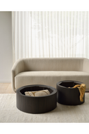 Round Storage Coffee Table | Ethnicraft Roller Max | Oroatrade.com