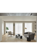 Brown Mahogany Storage Side Table | Ethnicraft Roller Max | OROA TRADE.com