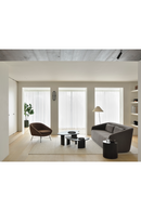 Varnished Mahogany Coffee Table | Ethnicraft Boomerang | Oroatrade.com