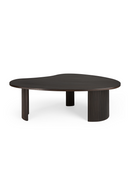 Varnished Mahogany Coffee Table | Ethnicraft Boomerang | Oroatrade.com