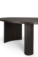 Varnished Mahogany Coffee Table | Ethnicraft Boomerang | Oroatrade.com