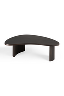Varnished Mahogany Coffee Table | Ethnicraft Boomerang | Oroatrade.com