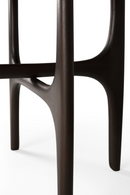 Varnished Round Side Table | Ethnicraft PI | Oroatrade.com