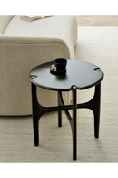 Varnished Round Side Table | Ethnicraft PI | Oroatrade.com