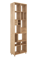 Oak Bookcase With Drawers | Ethnicraft Pirouette | Oroatrade.com