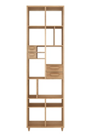 Oak Bookcase With Drawers | Ethnicraft Pirouette | Oroatrade.com