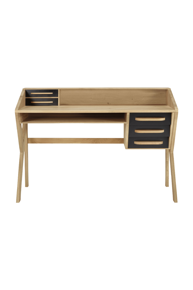 Oak Modern Office Desk | Ethnicraft Origami | Oroatrade.com