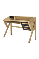 Oak Modern Office Desk | Ethnicraft Origami | Oroatrade.com