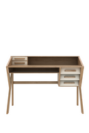 Oak Modern Office Desk | Ethnicraft Origami | Oroatrade.com