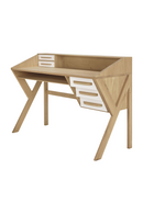 Oak Modern Office Desk | Ethnicraft Origami | Oroatrade.com
