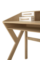 Oak Modern Office Desk | Ethnicraft Origami | Oroatrade.com