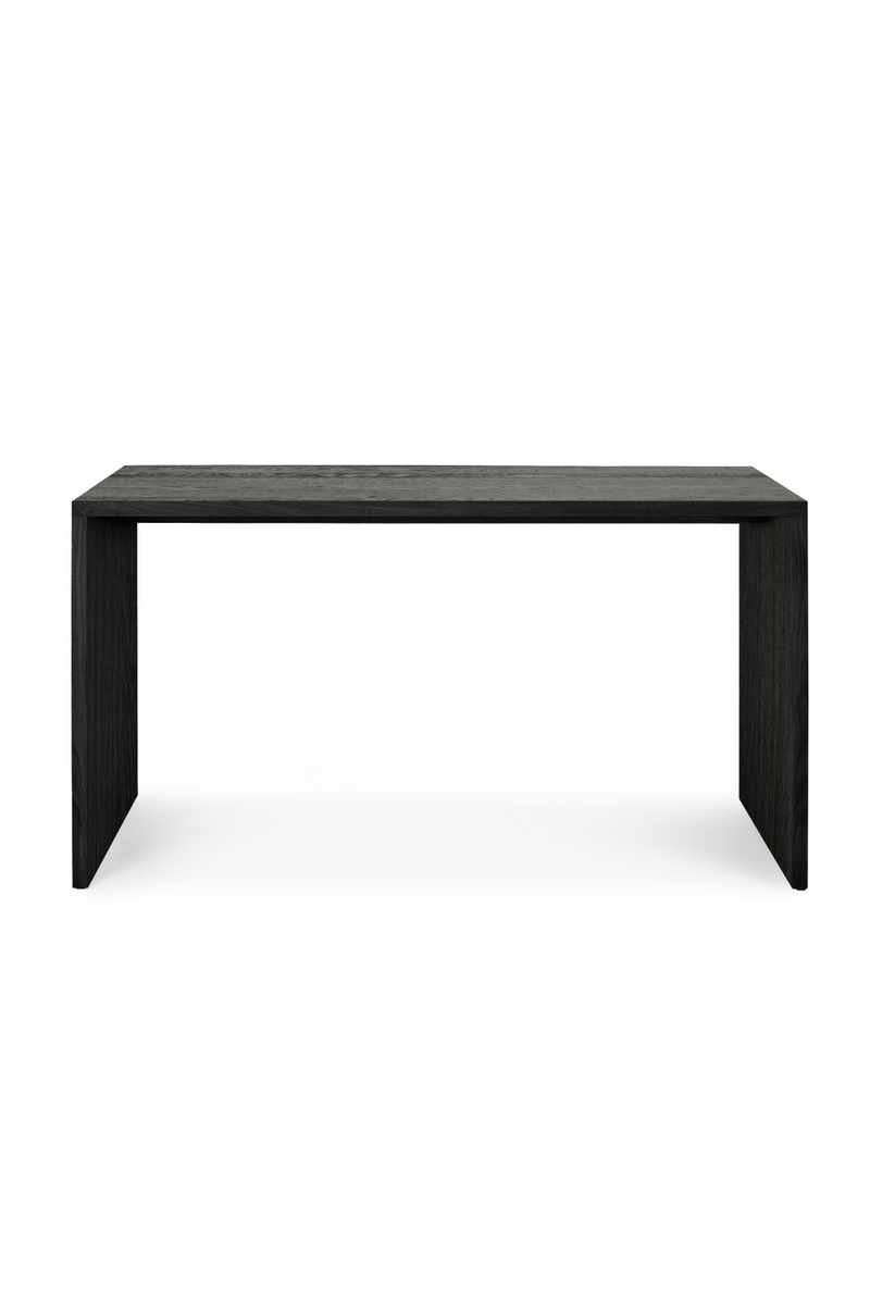Rectangular Black Oak Desk | Ethnicraft U | Oroatrade.com