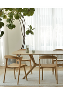 Cross Leg Oak Dining Table | Ethnicraft Oak | Oroatrade.com