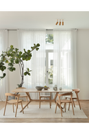 Cross Leg Oak Dining Table | Ethnicraft Oak | Oroatrade.com