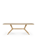 Cross Leg Oak Dining Table | Ethnicraft Oak | Oroatrade.com