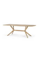 Cross Leg Oak Dining Table | Ethnicraft Oak | Oroatrade.com
