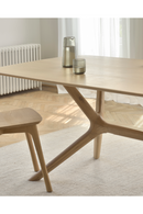 Cross Leg Oak Dining Table | Ethnicraft Oak | Oroatrade.com