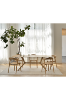 Cross Leg Oak Dining Table | Ethnicraft Oak | Oroatrade.com