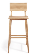 Oak Bar Stool | Ethnicraft N4 | Oroatrade.com