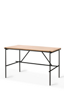 Varnished Oak Desk | Ethnicraft Oscar | Oroatrade.com