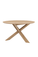 Round Oak Dining Table | Ethnicraft Circle | OROA TRADE