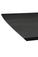 Rectangular Black Oak Dining Table | Ethnicraft Mikado | Oroatrade.com