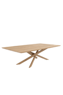 Rectangular Oak Dining Table | Ethnicraft Mikado | Oroatrade.com