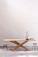 Rectangular Oak Dining Table | Ethnicraft Mikado | Oroatrade.com