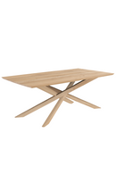 Rectangular Oak Dining Table | Ethnicraft Mikado | Oroatrade.com