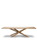 Rectangular Oak Dining Table | Ethnicraft Mikado | Oroatrade.com