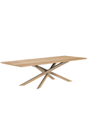 Rectangular Oak Dining Table | Ethnicraft Mikado | Oroatrade.com