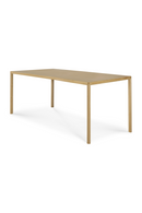 Varnished Oak Scandi Dining Table | Ethnicraft Air | Oroatrade.com